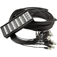 

Pro Co Sound SMA3208FBX-100 100' 32 Send 8 Return StageMaster Snake with Stagebox