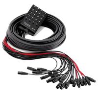 

ProX XC-SB164XLR25 25' 16 XLR-F Input to 4 XLR-M Return Stage Box Snake
