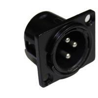 

ProX XC-XLRM-PANEL Panel Mount XLR-3 PIN Male, Black