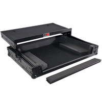 

ProX X-DNMC4000LT ATA-300 Style Road Case with Sliding Laptop Shelf for Denon MC4000 Digital DJ Controller, Black on Black