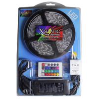 

ProX X-S300RGB-KIT 16.5' Xstatic 300 RGB LED Strip Kit, Includes Power Supply, Wireless Remote & IR Control Box