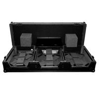 

ProX DJ Coffin Case with Wheels & Laptop Shelf for Pioneer DJM900 and 2x CDJ2000NXS2 Mixer, Black-on-Black