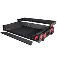 

ProX XS-DDJSZW Flight Case with Laptop Shelf & Wheels for Pioneer DDJ-SZ & DDJ-RZ Digital Controller, Black on Red