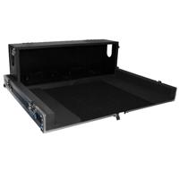 

ProX XS-PRE32DHW ATA-300 Style Gig Ready Flight Road Case with Doghouse and Wheels for PreSonus 32.4.2. Live Studio Mixer Console, Silver on Black