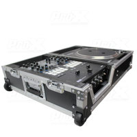 

ProX XS-RANE7212 Battle Mode Case for Single Rane 12 and Rane 72 Mixer, Silver on Black