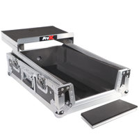 

ProX XS-RANE72LT 11" ATA-300 Style Gig Ready Flight/Road Case with Laptop Shelf for Rane Seventy-Two DJ Mixer, Silver on Black