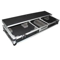 

ProX XS-TMC1012WLTFSTND ATA-300 Style Gig Ready Flight Road Case with Wheels & Laptop Shelf for 10"/12" Mixer and 2x 1200 Style Turntables in Standard Mode