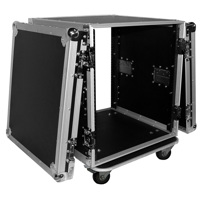 

ProX T-12RSS 12U ATA Deluxe Flight Road Case with 4" Casters for Amplifier Rack Mount Module, 19" Rail Depth