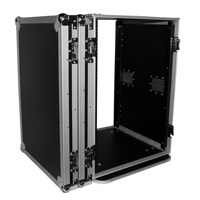 

ProX T-16RSS 16U ATA Deluxe Flight Road Case with 4" Casters for Amplifier Rack Mount Module, 19" Rail Depth