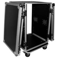 

ProX T-16RSS24 16U ATA Deluxe Flight Road Case with 4" Casters for Amplifier Rack Mount Module, 24" Rail Depth