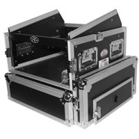 

ProX T-4MRSS Flight Case for 4U Rack x 10U Top Mixer DJ Combo