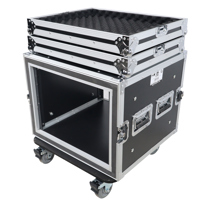 

ProX T-8RSP 8U ATA Shockproof Flight Road Case for Amplifier Rack Mount Module, 20" Rail Depth