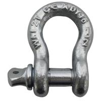 

ProX XT-USHACKLE 2 Ton 1/2" Galvanized Screw Pin Anchor Shackle