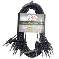 

ProX XC-8TRS10 10' 8-Channel TRS-M to TRS-M Balanced Audio Snake Cable