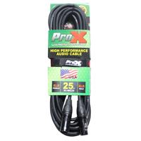 

ProX XC-MIC25 25' XLR-F to XLR-M Balanced High Performance Microphone Cable