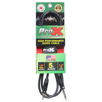 

ProX XC-MP05 5' 1/8" (3.5mm) TRS-M Mini to TS-M Unbalanced High Performance Audio Cable
