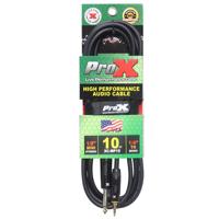 

ProX XC-MP10 10' 1/8" (3.5mm) TRS-M Mini to TS-M Unbalanced High Performance Audio Cable