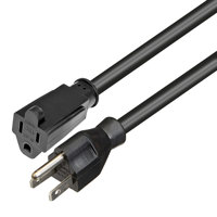 

ProX XC-P141-25 25' 120V 14 AWG NEMA 5-15P to NEMA 5-15R Extension Cord, 18 AMP