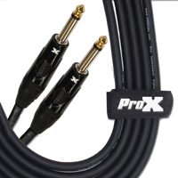 

ProX XC-PP05 5' 1/4" TS-M to 1/4" TS-M Unbalanced High Performance Audio Cable
