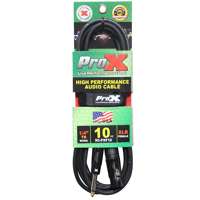 

ProX XC-PXF10 10' 1/4" TS-M to XLR-F Unbalanced High Performance Audio Cable