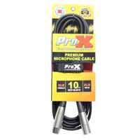 

ProX Premium Series XCP-XLR10 10' XLR-F to XLR-M Balanced Audio Microphone Cable