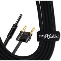 

ProX XC-QB50 50' 12AWG 1/4" TS-M to Banana High Performance Speaker Cable