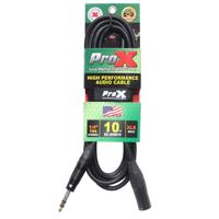

ProX XC-SXM10 10' XLR3-M to 1/4" TRS-M Balanced High Performance Audio Cable