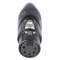 

ProX XC-XLRF-5P Female XLR-5Pin Black-Chrome Housing