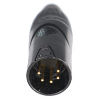 

ProX XC-XLRM-5P Male XLR-5Pin Black-Chrome Housing