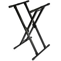 

ProX X-KSD22 Double X-Style DJ Coffin/Keyboard Stand with Ergo Easy Lock, 150 lb Capacity