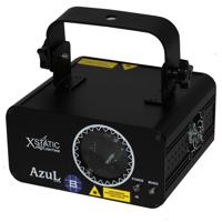 

ProX X-LB100 IR AZUL BLUE 400 mw Class 3B Professional Blue Single Color Animation Laser Effect Light