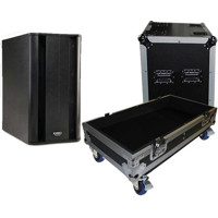 

ProX ATA Style Flight Case with 4" Casters for 1x QSC KSUB Speaker