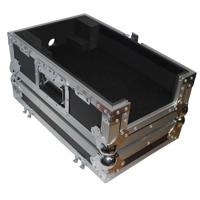 

ProX XS-CDI ATA Flight Hard Case for Medium Format CD/Media Player, Silver on Black