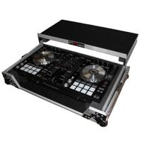 

ProX XS-DDJRRLT Flight Case with Sliding Laptop Shelf for Pioneer DDJ-RR and DDJ-SR2 Digital Controller, Black on Silver