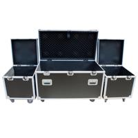 

ProX XS-UTL3PKG ATA-300 Style Gig Ready Utility Flight Road Case, Set of 3, Silver on Black