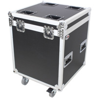 

ProX XS-UTL4 Half Trunk Utility Flight Case with Caster Dish and Wheels, Medium