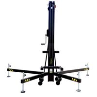 

ProX XT-AT06 21' Lift Line Array Frontal Loading Lifting Tower System, Max Load 550 lb, Black