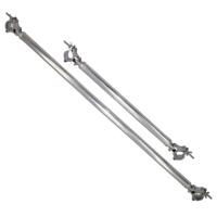 

ProX XT-DCS59 Single 59" Lx2" D Truss Pipe with Hinges and Clamps on Each Ends