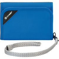 

Pacsafe RFIDsafe V125 Anti-Theft RFID Blocking Tri-Fold Wallet, Blue