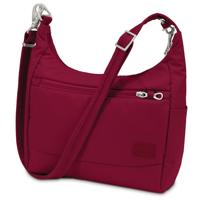 

Pacsafe Citysafe CS100 Anti-Theft Travel Handbag for iPad / Tablet, Cranberry