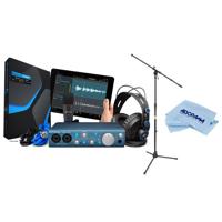 

PreSonus AudioBox iTwo Studio Complete Kit, Bundle with On-Stage Euro-Boom Mic Stand