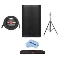 

PreSonus AIR10 10" 2-Way Active Sound-Reinforcement Loudspeaker, Single - Bundle With Gator Cases Speaker Stand Bag 50", 25' 8mm XLR Microphone Cable, Pyle PSTND2 6ft Tripod Speaker Stand, Micro Cloth