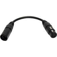

PSC 8" 3-Pin Female XLR to 5-Pin Male XLR Input Cable for Panasonic Cameras