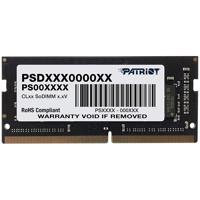 

Patriot Memory Signature Line Series DDR4 16GB (1x16GB) 2400MHz CL17 SODIMM Notebook Memory Module