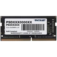 

Patriot Memory Signature Line Series DDR4 8GB (1x8GB) 2400MHz CL17 SODIMM Notebook Memory Module