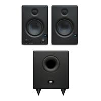 

PreSonus Eris E4.5 HD 2-Way 4.5" Active Studio Monitors - Bundle With PreSonus Temblor T8 8" Active Studio Subwoofer