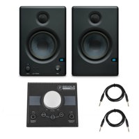 

PreSonus PreSonus Eris E4.5 HD 2-Way 4.5" Active Studio Monitor Pair, Mackie 2x2 Controller, 2x 1/4" Cables 6'