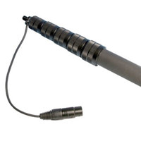 

PSC FBPLCC Elite Series Large Carbon Fiber Boom Pole with Coiled Cable, 3' to 12.3' Length