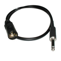 

PSC 3' 3-Pin XLR Male to 1/4" Mono Male Cable