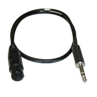 

PSC 3' 3-Pin XLR Female to 1/4" Stereo Male Cable